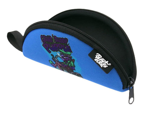 Best Buds Portable Rolling Tray with Zipper - Grand Daddy Purple