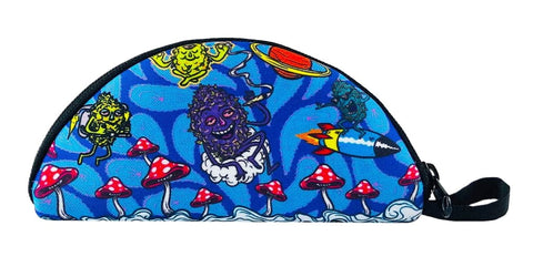 Best Buds Portable Rolling Tray with Zipper - Purple Haze