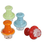 Black Leaf ''Spinner'' Glass Carb Cap - Green