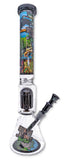 Black Leaf "Grand Story'' Glass Percolator Bong