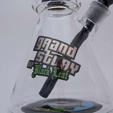 Black Leaf "Grand Story'' Glass Percolator Bong