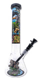 Black Leaf ''Grand Story'' Piston Glass Bong