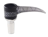 Black Leaf Herb Bowl With Integrated Screen Black