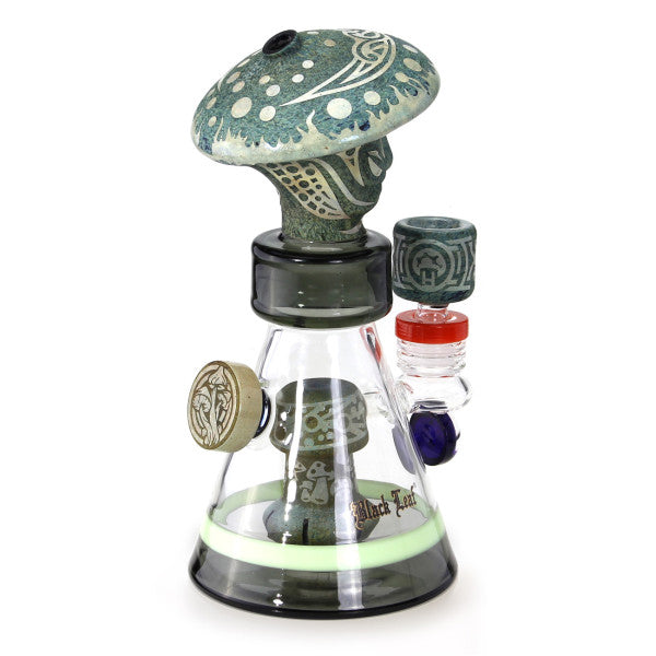 Black Leaf ''Mushroom Wizard'' Diffuser Bong • Buy | Puff Puff Palace