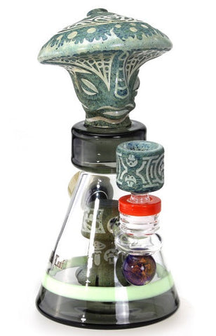 Black Leaf ''Mushroom Wizard'' Diffuser Bong