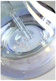 Black Leaf ''Neverland'' Large Flask Bong Clear