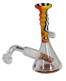 Black Leaf Dab Rig Oil Bong Multicolour