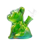 Black Sheep ''Frenchie'' Dog Mini Glass Bong - Green
