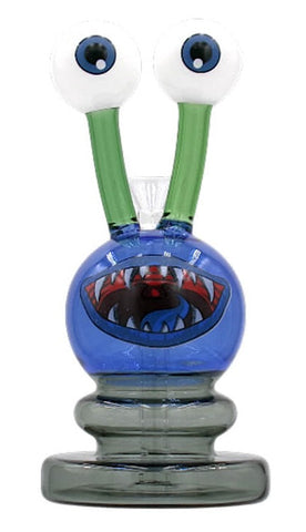 Black Sheep ''Blue Snail'' Glass Mini Bong