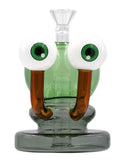 Black Sheep ''Green Snail'' Glass Mini Bong