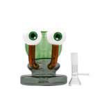 Black Sheep ''Green Snail'' Glass Mini Bong