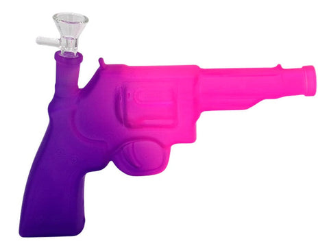 Black Sheep ''Revolver'' Glass Bong - Purple/Pink