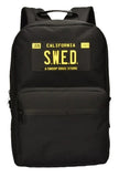 California SWED Smell Proof Backpack Black