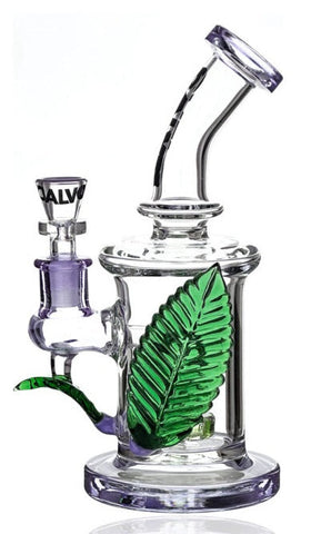 Calvo "Big Leaf'' Recycler Percolator Bong