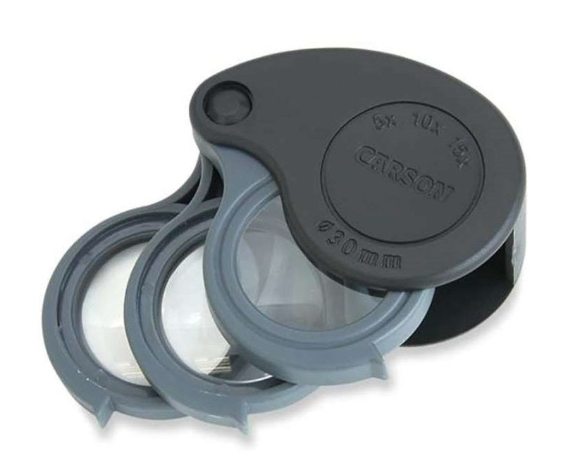 Loop Mircoscope Carson ''Triview'' Folding Microscope Loop/Lenses • Buy | Puff Puff Palace