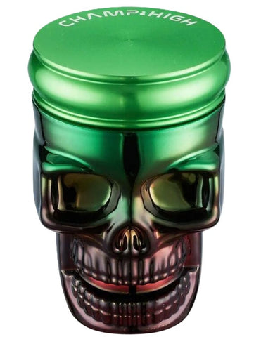 Champ High ''Skull'' Metal Grinder 42mm - Green/Black