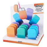 Champ High ''Turboflame'' Compact Lighter - Gradient Purple