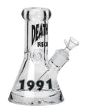 Death Row Records ''Legacy'' Glass Beaker Bong - Small