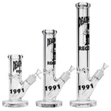Death Row Records ''Legacy'' Straight Glass Bong - Small