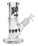 Death Row Records ''Legacy'' Straight Glass Bong - Small