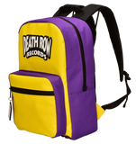 Death Row Records Smell Proof Throw Backpack - Purple/Yellow