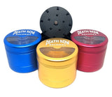 Death Row Records ''Window'' 4-Part Grinder 63mm - Yellow Gold