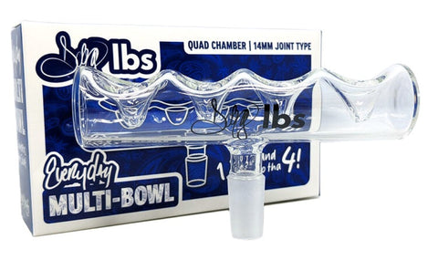 Dogg Lbs ''Multi Bowl'' Glass Bong Bowl (14mm)