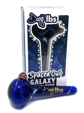 Dogg Lbs ''Spaced Out'' Glass Spoon Pipe Blue