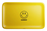 Goody Glass''Big Face'' Rolling Tray Yellow