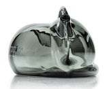 Hemper ''Alleycats'' Glass Smoking Pipe Grey