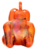 Hemper '''Balloon Dog'' Glass Smoking Hand Pipe Red