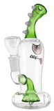 Hemper ''Candy Monster'' Glow In Dark Glass Bong Green