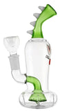 Hemper ''Candy Monster'' Glow In Dark Glass Bong Green