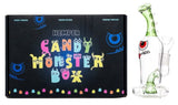 Hemper ''Candy Monster'' Glow In Dark Glass Bong Green