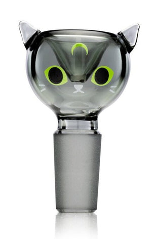 Hemper ''Black Cat'' Glass Bong Bowl 14mm Grey