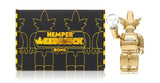 Hemper ''Weedbrick'' Glass Bong Gold