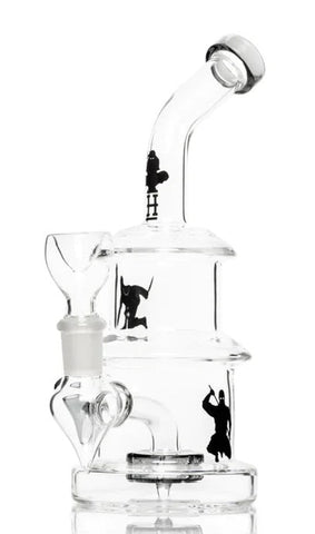 Hemper ''Ninja'' Glass Percolator Bong