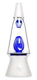 Hemper ''That 70's'' Lavalamp Retro Style Glass Bong Blue