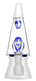 Hemper ''That 70's'' Lavalamp Retro Style Glass Bong Blue