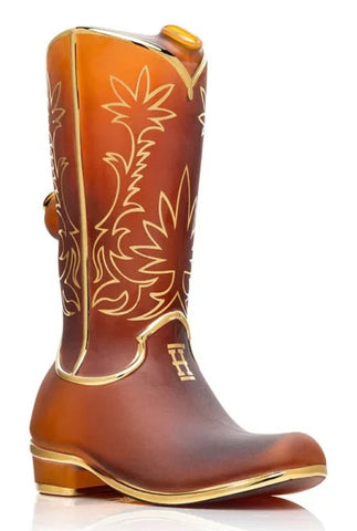 Hemper ''Cowboy Boot'' XL Western Style Bong Amber