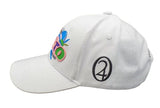 Lauren Rose ''Gelato'' Strapback Designer Hat White