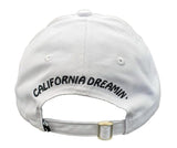 Lauren Rose ''Gelato'' Strapback Designer Hat White