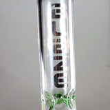 M+M Blaze Double Inline Diffuser Bong Green