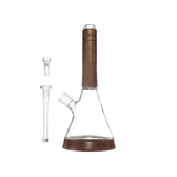 Marley Natural Glass & Walnut Beaker Bong