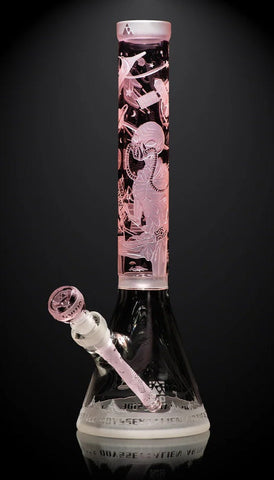 Milkyway ''Alien Artifacts'' Beaker Bong - Pink