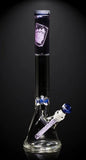 Milkyway ''Skull Ace Card'' Beaker Bong - Purple