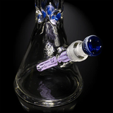Milkyway ''Skull Ace Card'' Beaker Bong - Purple