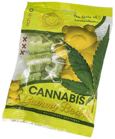 Cannabis Gummy Bears With CBD (Box 40 pcs)