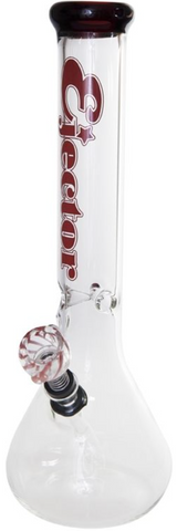 Ejector Ice Bong 38cm, Red