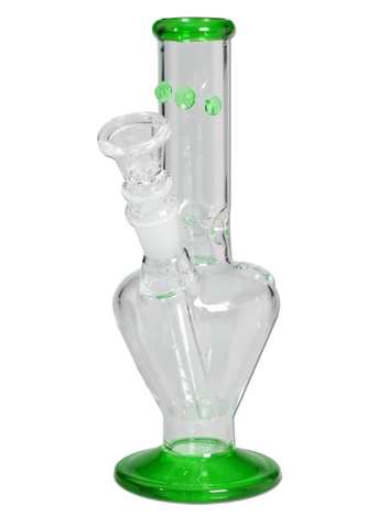 Glass Mini Icebong - Green